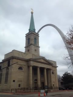 The Old Cathedral Basilica of St. Louis, The historical Old Cathedral located in downtown St. Louis near the Arch grounds. Photo taken on iPhone 4s.
