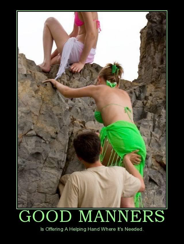 Forum Image: http://i42.photobucket.com/albums/e305/Rbz879/De-motivational%20Posters/GoodManners.jpg