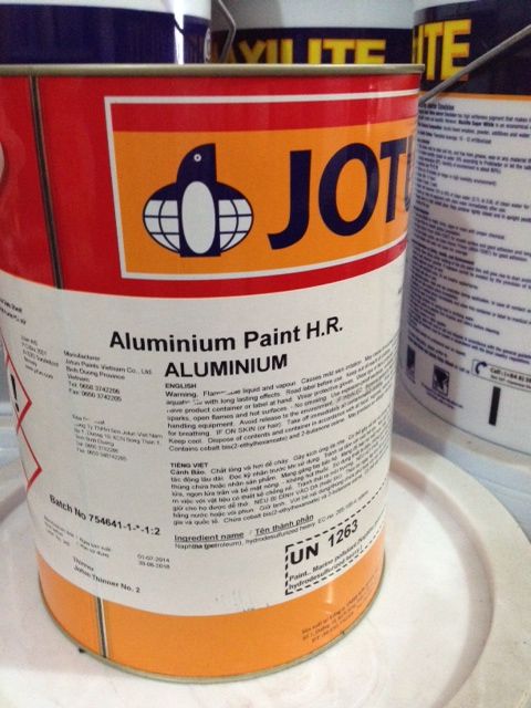 bán sơn chịu nhiệt độ cao jotun Aluminium Paint HR cho sắt thép