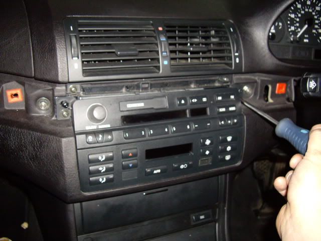 Removing bmw e46 head unit #4