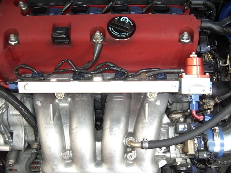 WTT AEM fuel rail and regulator 4 stock .. The K Series