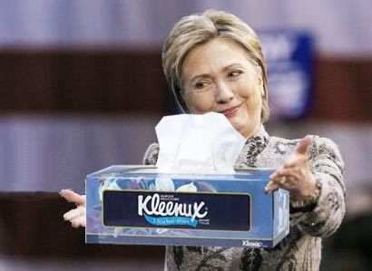 funny Hillary Clinton photo: Hillary Kleenex clintonkleenex.jpg