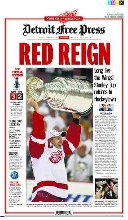 Detroit Red Wings Victory Parade