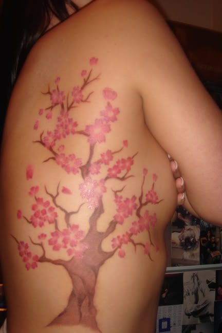 chinese cherry tree tattoo. Cherry Tree Tattoo