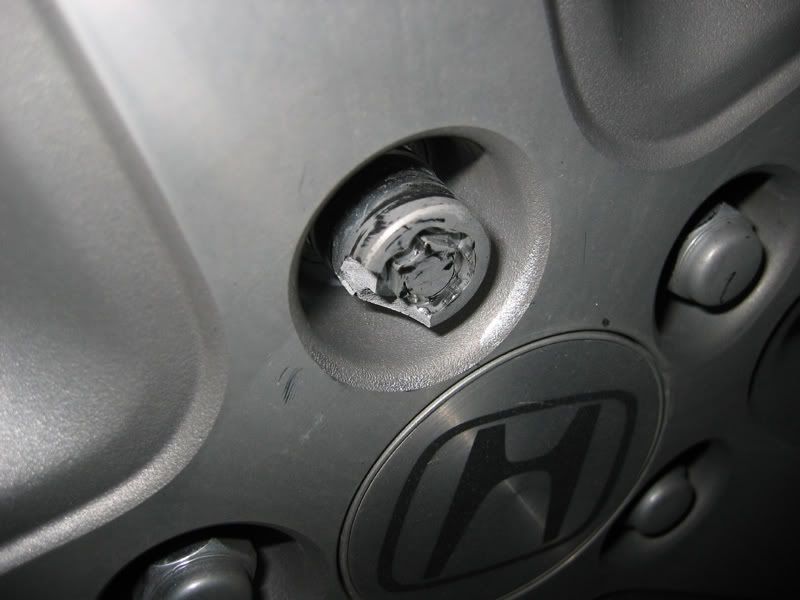 2006 Honda accord wheel lock key #6