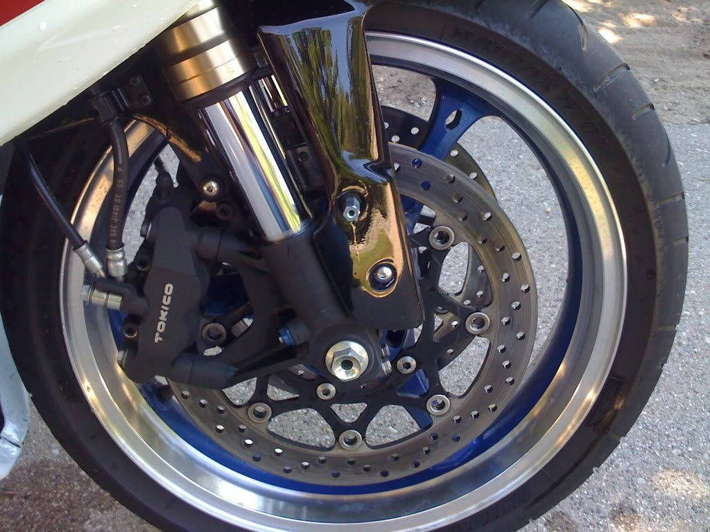 Polished Rims Suzuki Gsx R Motorcycle Forums Gixxer