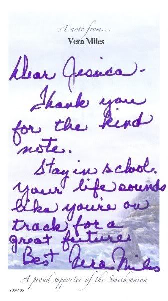 Vera Letter