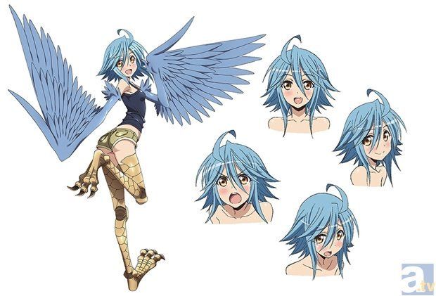 夏番动画《魔物娘的同居日常》官网更新人设