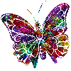 Sparkly Butterfly gif