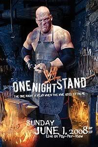 WWE One Night Stand 2008 WWE One Night Stand Poster