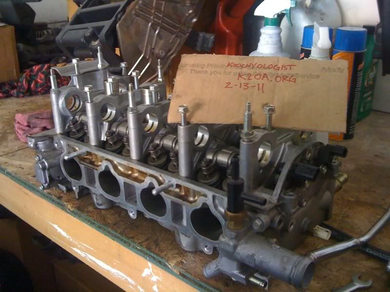 K20z1 head .. The K Series Source . Honda / Acura K20a k24a