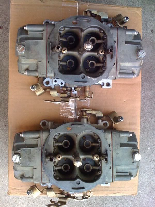 Holley 750's w/ Boost Reference River Daves Place