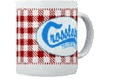 Crosstops Gingham Plaid Mug