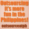 outsource, it's more fun in the Philippines Logo!