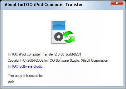 ImTOO iPod Computer Transfer