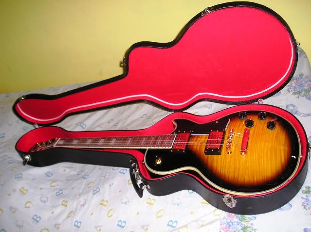 epiphone les paul custom sunburst. LES PAUL STANDARD Translucent