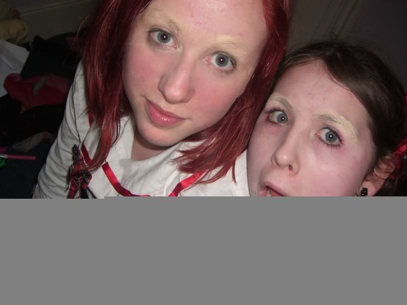The night we lost our \'brows.