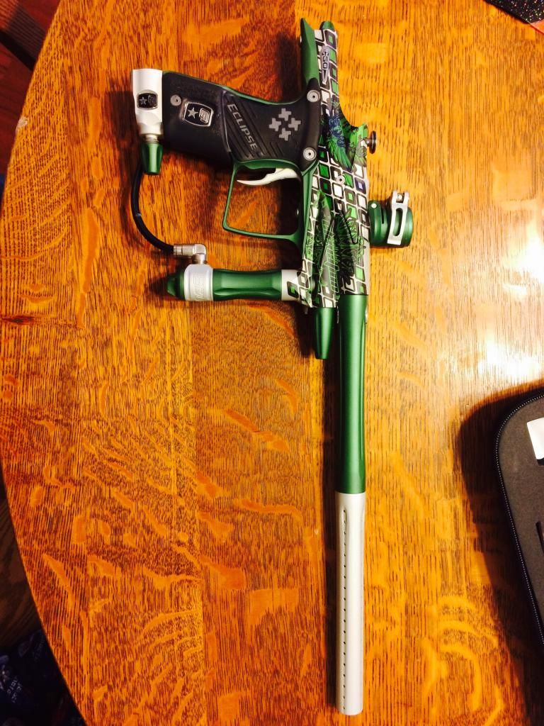 Ego 10 Scottsdale Elevation Paintball Maker + Crossfire 4500 psi Tank