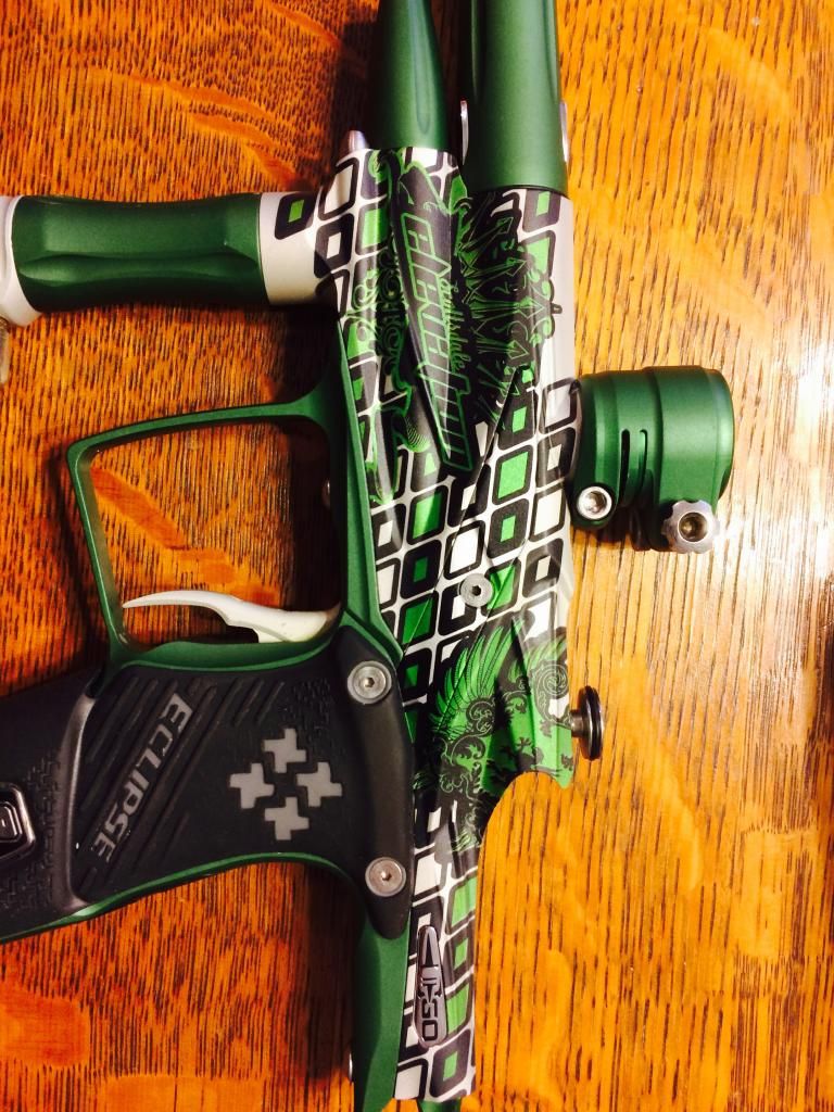 Ego 10 Scottsdale Elevation Paintball Maker + Crossfire 4500 psi Tank