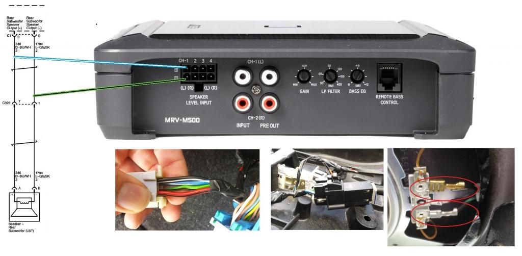 Wire Diagram Before Bose Audio Amp Page 2