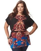 ny collection plus size top at macys, $48