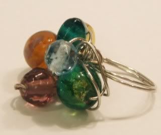 sparklewing,etsy,beaded ring