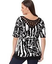 AGB plus size top, $33