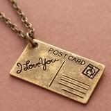 Cool Postcard Necklace