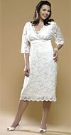 Scalloped Lace Wedding Dress from Kiyonna