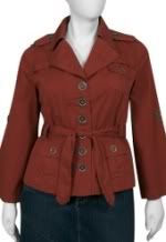 Trench Style Coat from Lane Bryant