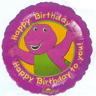Barney Birthday Cake on Game Instructions  It  S Barney  S Birthday And He Is Really Looking