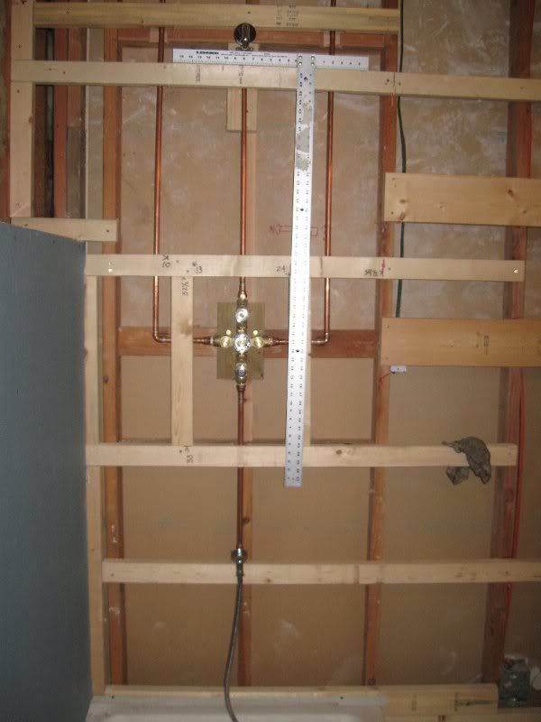 Help? Access panel for shower plumbing how big