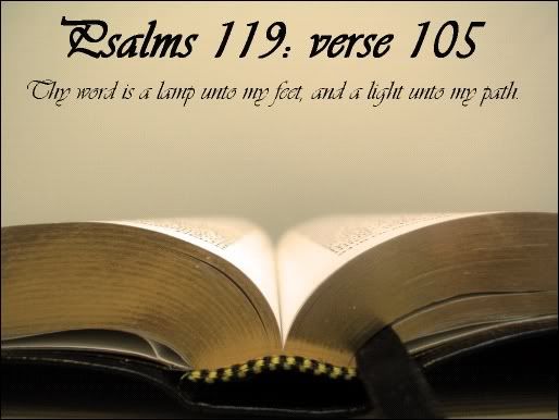 Psalms 119: Verse 105 Pictures, Images and Photos