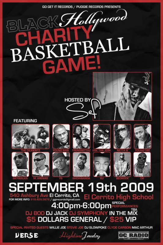 Black Hollywood Charity Basketball Game
