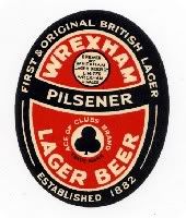 Wrexham Pilsener Lager label