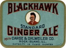 large blackhawk ginger ale