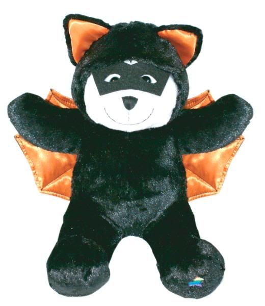 Orange Teddy Bat