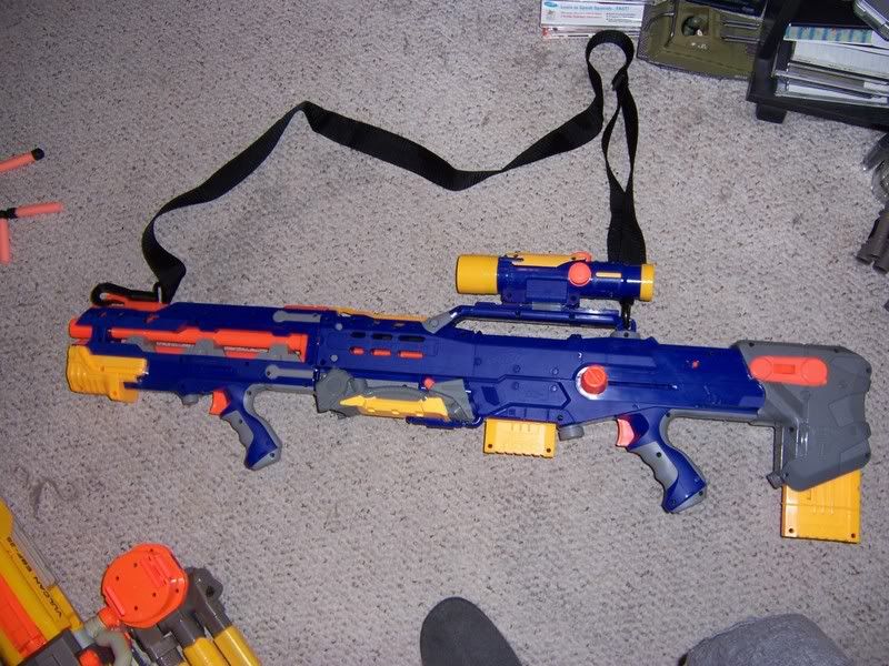 nerf strike vulcan ebf 25 blaster