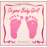 Congratulations on your baby girl