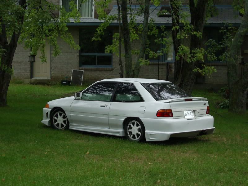 Ford Escort Gt 1994. 1st Red 1995 Escort LX 4 Door