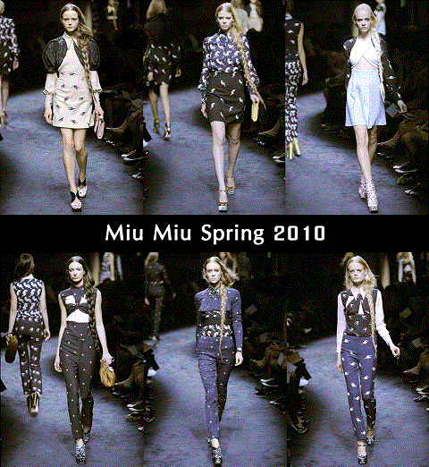miu miu spring 2010