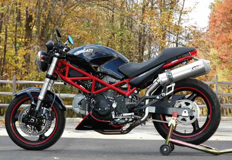 Ducati Monster M1000 Motorcycle. (For full text with comments please click 