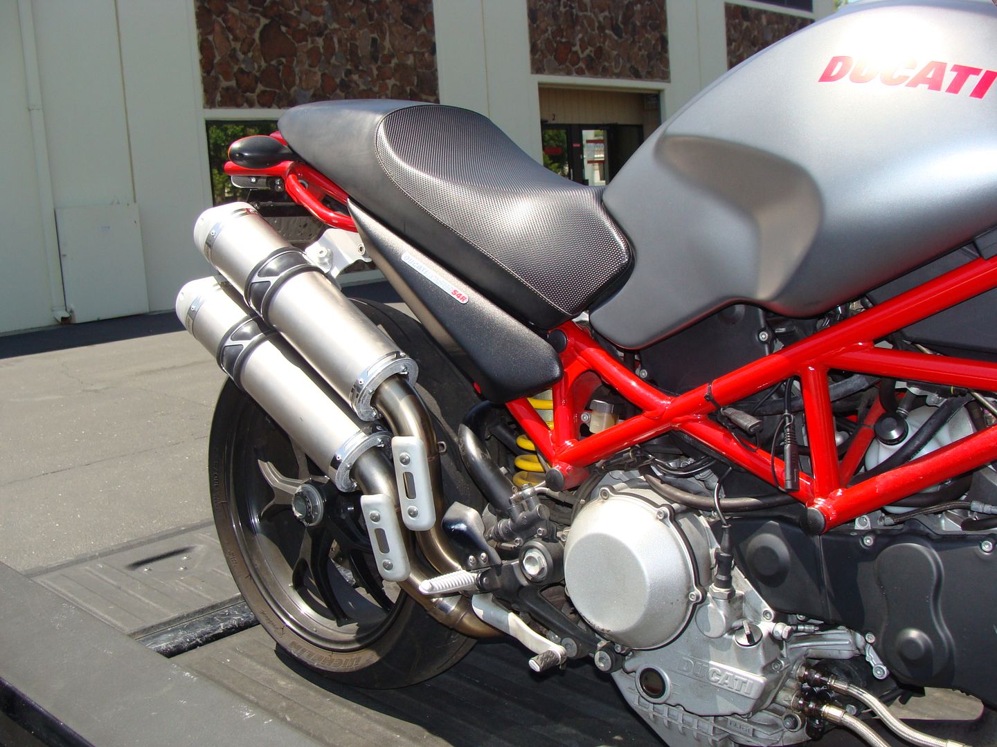 ducati supersport slip on exhaust