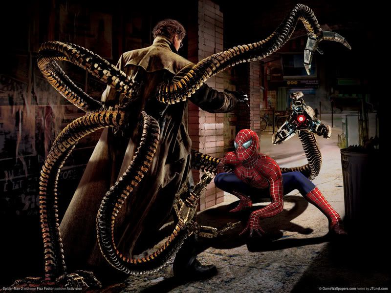 SPIDERMAN 2 - spiderman vs dr. octopus