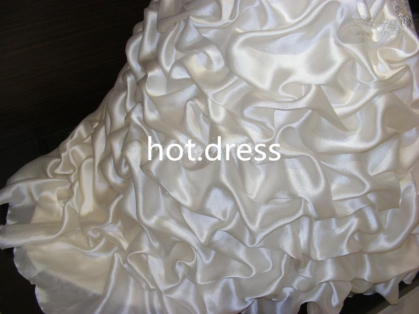 2014 New Custom White/Ivory Wedding Dress Bridal Gown 2-4-6-8-10-12-14