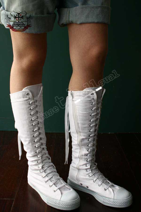 knee high boots emo