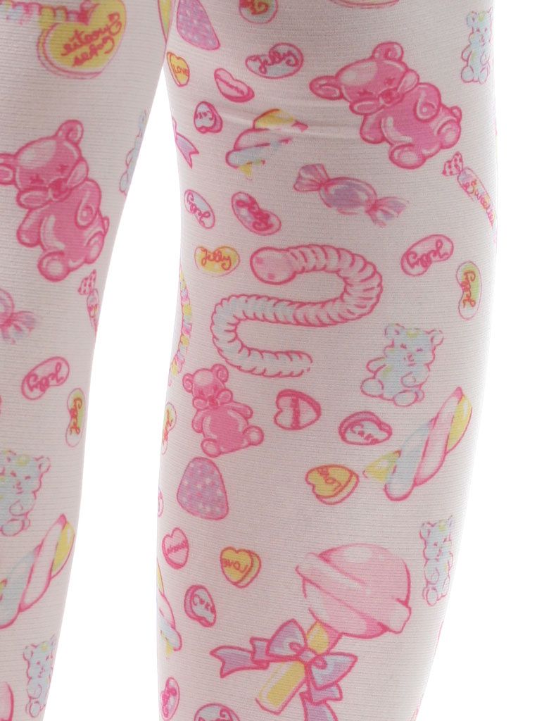 Harajuku Decora Kawaii Sweet Cosplay Lolita Lollipop Jelly Bean Candy Tights Cos eBay