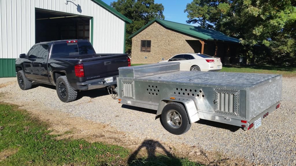 UKC Forums Nice Aluminum Dog Trailer For Sale