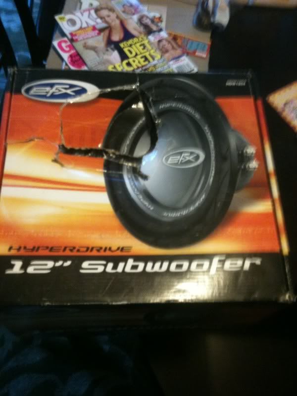 efx hyperdrive 12 subwoofer price