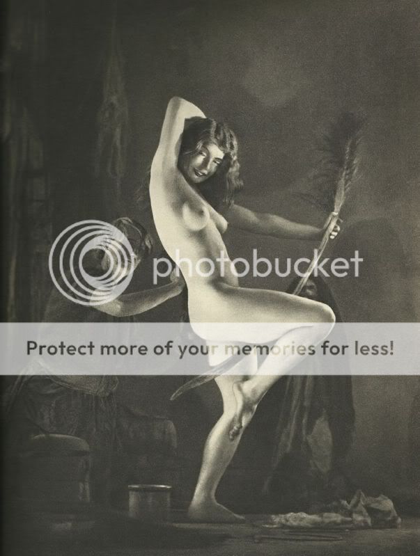 1936 William Mortensen Vintage Photogravure Print Preparation for The 